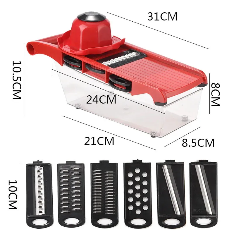 10 In 1 Mandoline Slicer Vegetable Grater - Image 4
