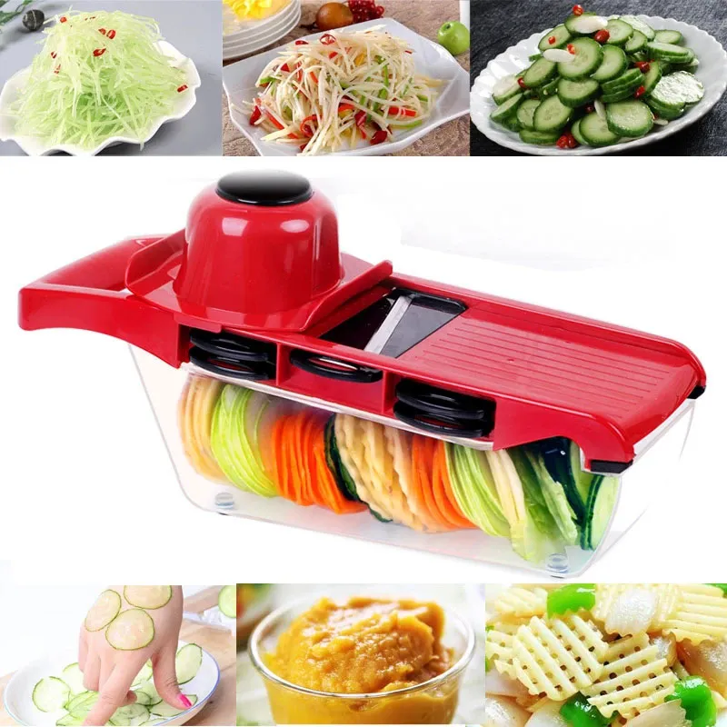 10 In 1 Mandoline Slicer Vegetable Grater - Image 5