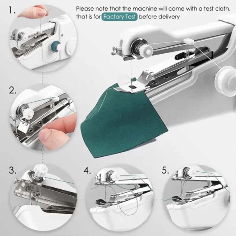 Mini Portable Handheld sewing machine - Image 3