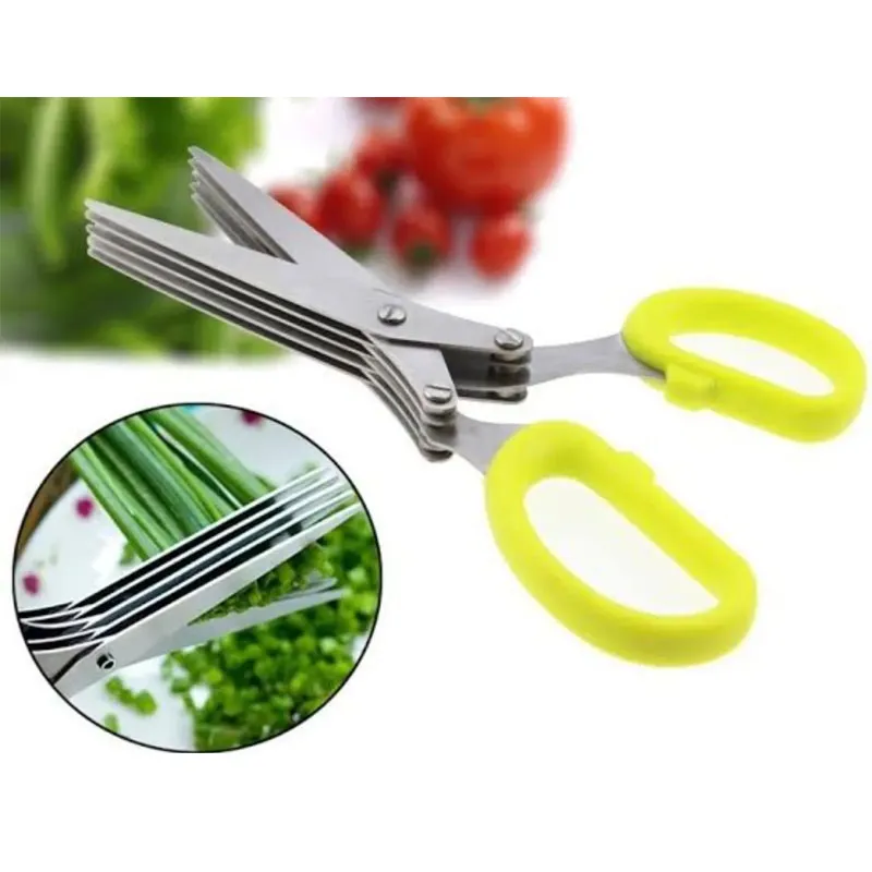 Multi-Functional Stainless Steel Kitchen Scissors â€“ 5 Layers - Image 3